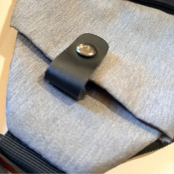 Broadream Gray Sling Bag Crossbody Chest Pack Minimalist - Picture 6 of 14